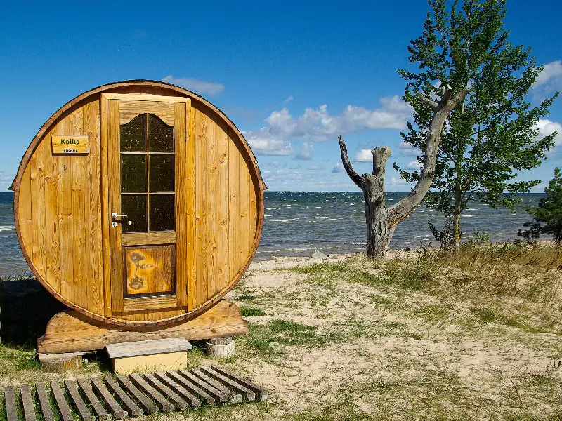 best outdoor sauna