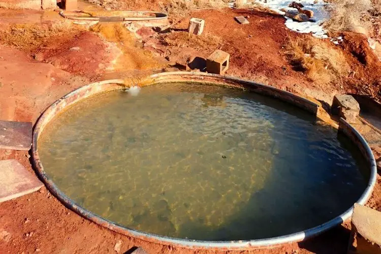 red hill southern utah hot springs