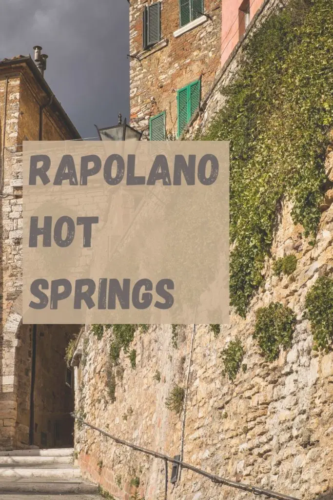 rapolano hot springs